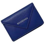 Balenciaga Vintage Pre-owned Laeder plnbcker Blue, Dam