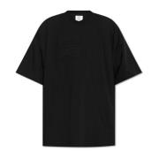 Vetements T-shirt med logotyp Black, Herr