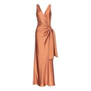 Pinko Maxi Dresses Brown, Dam