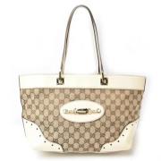 Gucci Vintage Pre-owned Tyg gucci-vskor Beige, Dam