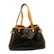 Louis Vuitton Vintage Pre-owned Canvas louis-vuitton-vskor Brown, Dam