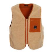 Pleasures Vests Beige, Herr