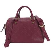 Louis Vuitton Vintage Pre-owned Tyg louis-vuitton-vskor Red, Dam