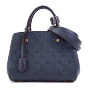 Louis Vuitton Vintage Pre-owned Tyg louis-vuitton-vskor Blue, Dam