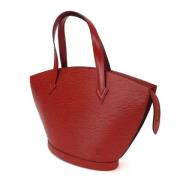 Louis Vuitton Vintage Pre-owned Tyg louis-vuitton-vskor Red, Dam