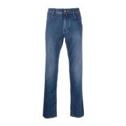 Jacob Cohën Silk blend Bard jeans Blue, Herr
