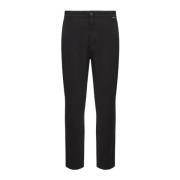 Calvin Klein Modern Twill Cropped Tapered Herrbyxor Black, Herr