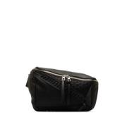 Loewe Pre-owned Pre-owned Nylon crossbodyvskor Black, Dam