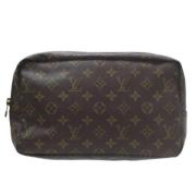 Louis Vuitton Vintage Pre-owned Tyg louis-vuitton-vskor Brown, Dam