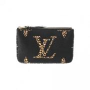 Louis Vuitton Vintage Pre-owned Canvas axelremsvskor Black, Dam