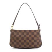 Louis Vuitton Vintage Pre-owned Tyg louis-vuitton-vskor Brown, Dam