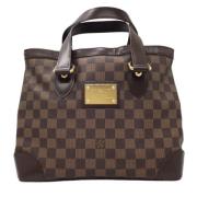 Louis Vuitton Vintage Pre-owned Tyg louis-vuitton-vskor Brown, Dam