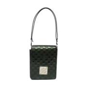 Louis Vuitton Vintage Pre-owned Tyg louis-vuitton-vskor Green, Dam