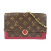 Louis Vuitton Vintage Pre-owned Tyg louis-vuitton-vskor Brown, Dam