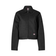 Dickies Ofodrad Kort Eisenhower Jacka Black, Dam