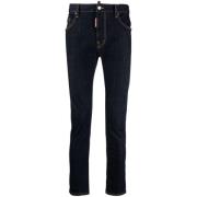 Dsquared2 Blå Jeans för Män Ss24 Blue, Herr