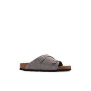 Birkenstock Tofflor Zurich BS Gray, Dam