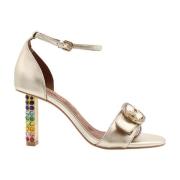 Kurt Geiger Poitin Sandal Yellow, Dam