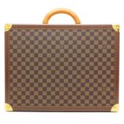 Louis Vuitton Vintage Pre-owned Tyg louis-vuitton-vskor Brown, Dam