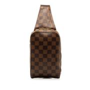 Louis Vuitton Vintage Pre-owned Tyg louis-vuitton-vskor Brown, Dam