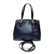 Coach Pre-owned Pre-owned Tyg axelremsvskor Black, Dam