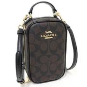 Coach Pre-owned Pre-owned Canvas axelremsvskor Black, Dam