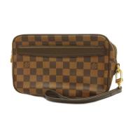 Louis Vuitton Vintage Pre-owned Tyg louis-vuitton-vskor Brown, Dam