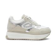 Alberto Guardiani Vita Mocka Platform Sneakers Louise 4300 White, Dam