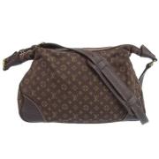 Louis Vuitton Vintage Pre-owned Tyg louis-vuitton-vskor Brown, Dam