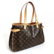 Louis Vuitton Vintage Pre-owned Tyg louis-vuitton-vskor Brown, Dam