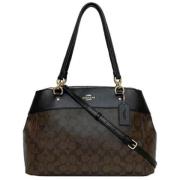 Coach Pre-owned Pre-owned Plast totevskor Black, Dam