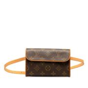 Louis Vuitton Vintage Pre-owned Tyg louis-vuitton-vskor Brown, Dam