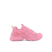 Gaëlle Paris Rosa Sneakers för Kvinnor Pink, Dam