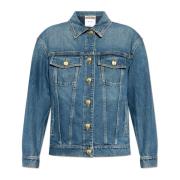 Moschino Denimjacka Blue, Dam