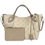 Louis Vuitton Vintage Pre-owned Tyg louis-vuitton-vskor Beige, Dam