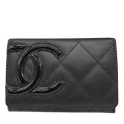 Chanel Vintage Pre-owned Laeder plnbcker Black, Dam