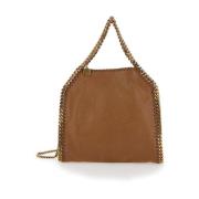 Stella McCartney Eco Shaggy Deer Mini Tote Väska Brown, Dam