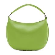 Silvian Heach Metallisk bokstav hobo väska - New Martina Green, Dam