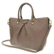 Louis Vuitton Vintage Pre-owned Tyg louis-vuitton-vskor Brown, Dam