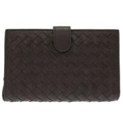 Bottega Veneta Vintage Pre-owned Laeder plnbcker Brown, Dam