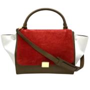 Celine Vintage Pre-owned Laeder celine-vskor Red, Dam