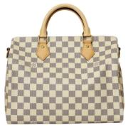 Louis Vuitton Vintage Pre-owned Tyg handvskor White, Dam