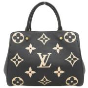 Louis Vuitton Vintage Pre-owned Tyg louis-vuitton-vskor Black, Dam