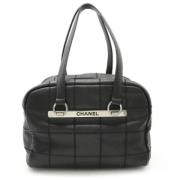 Chanel Vintage Pre-owned Laeder chanel-vskor Black, Dam