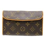 Louis Vuitton Vintage Pre-owned Tyg louis-vuitton-vskor Brown, Dam