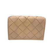 Bottega Veneta Vintage Pre-owned Laeder plnbcker Beige, Dam