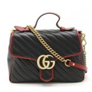 Gucci Vintage Pre-owned Laeder handvskor Black, Dam