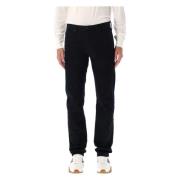 Tom Ford Svarta Straight Fit Denim Jeans Black, Herr