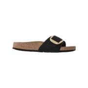 Birkenstock Madrid Big Buckle Sandaler Black, Dam