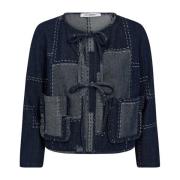 Co'Couture Stitchycc Denim Jacka Blå Blue, Dam